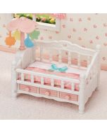Crib with Mobile (Triplets)