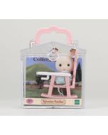 Sylvanian Families Carry Case 5198 Baby Carry Case Cat In Cradle /Age 3+ 