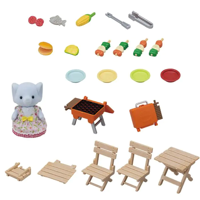 Sylvanian families picnic store set