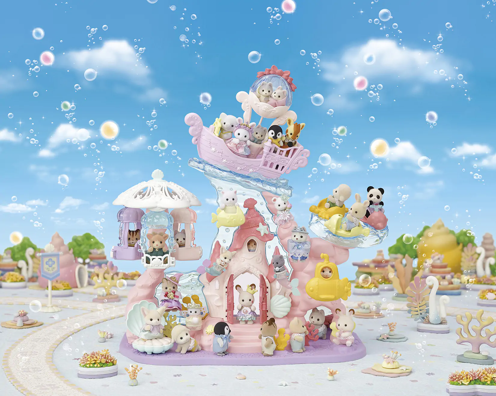 Discover the Baby Mermaid Castle!