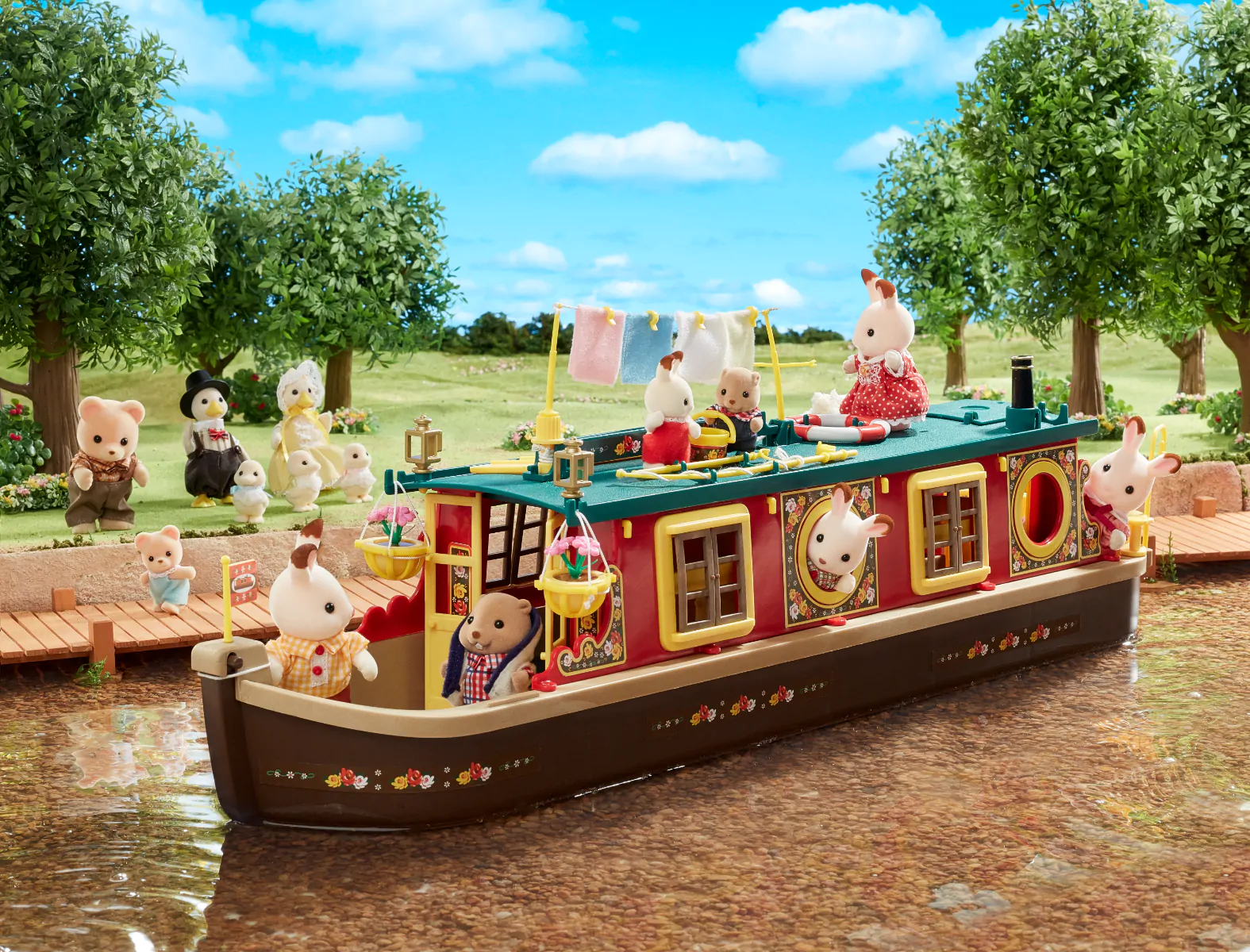 Sylvanian store families houseboat