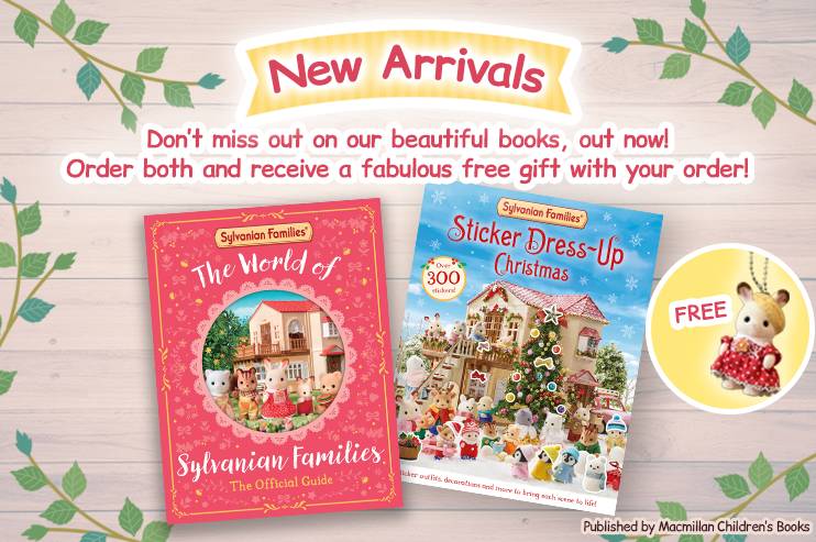  Sylvanian Families: Sticker Dress-Up Christmas Book: An  official Sylvanian Families sticker book, with Christmas decorations,  outfits and more! - Books, Macmillan Children's - Livres