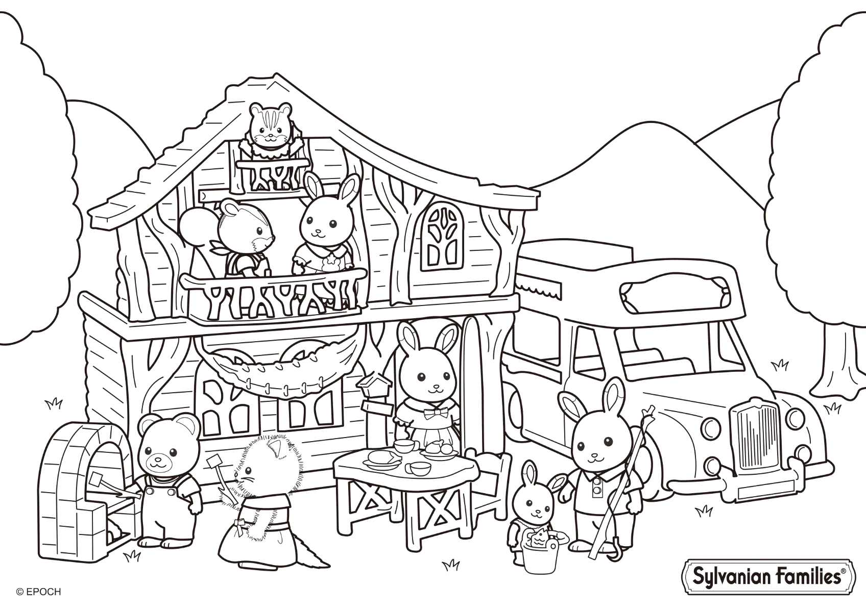 house colouring